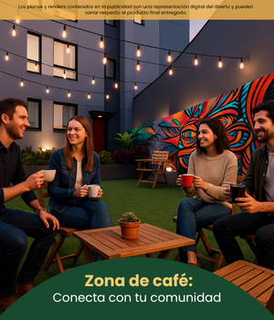 Zona de café - Karakalí - Aprtamentos VIS en Chapinero